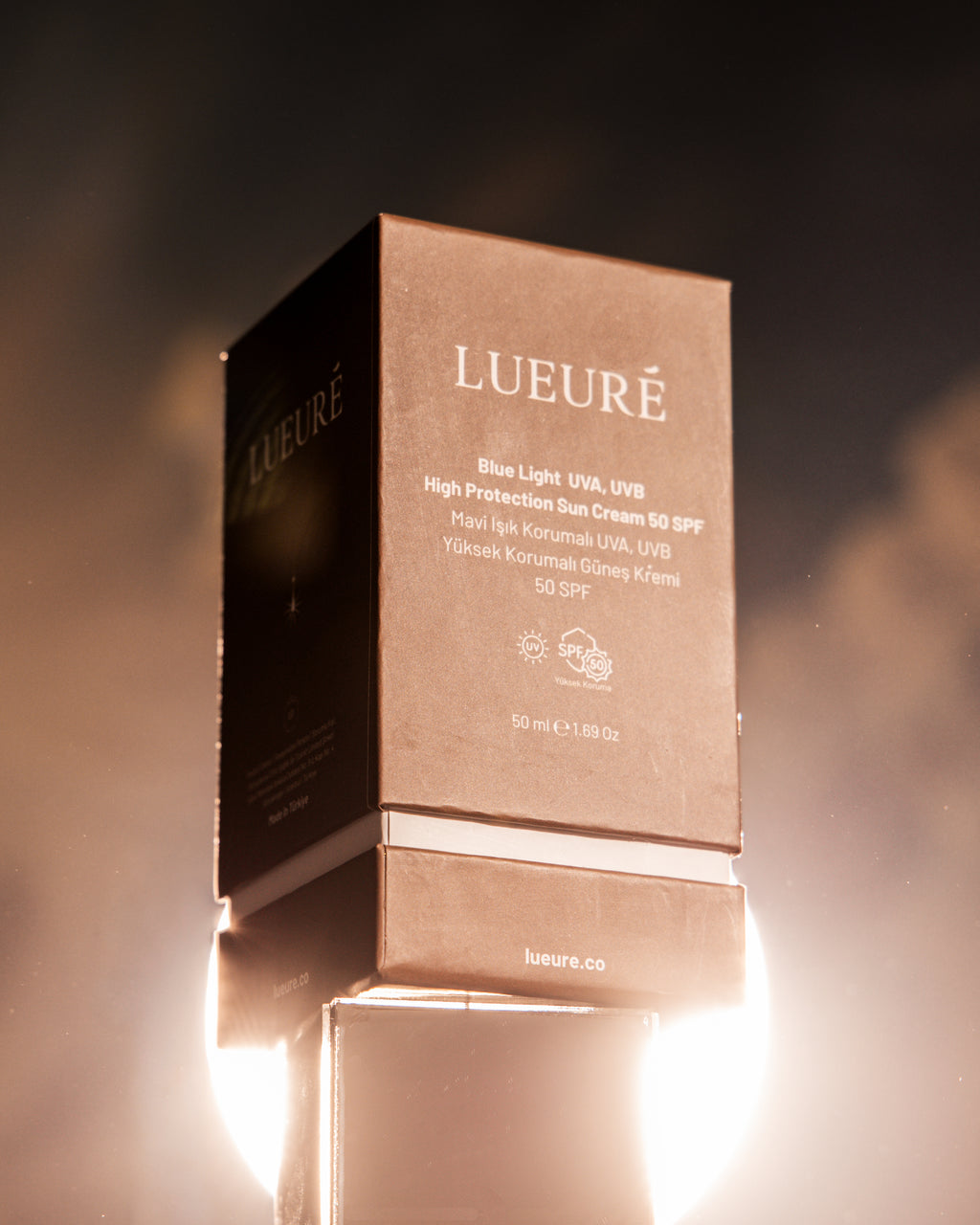 Lueuré UVA UVB Mavi Işık Filtreli Güneş Kremi