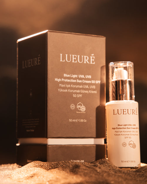 Lueuré UVA UVB Mavi Işık Filtreli Güneş Kremi